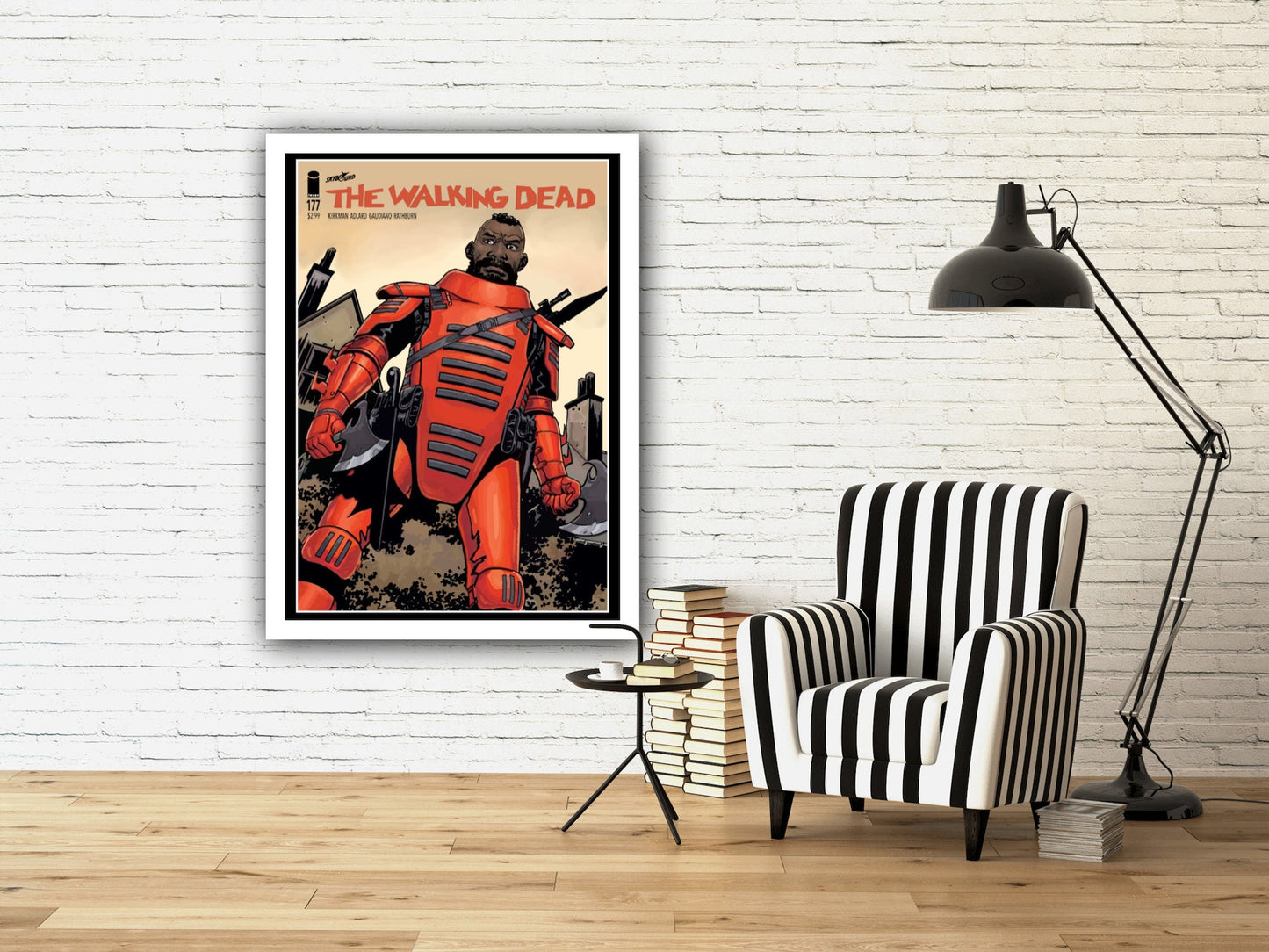 Walking Dead Poster, The Walking Dead Wall Art, Walking Dead Comic Art, Walking Dead Print, Walking Dead Graphic Poster