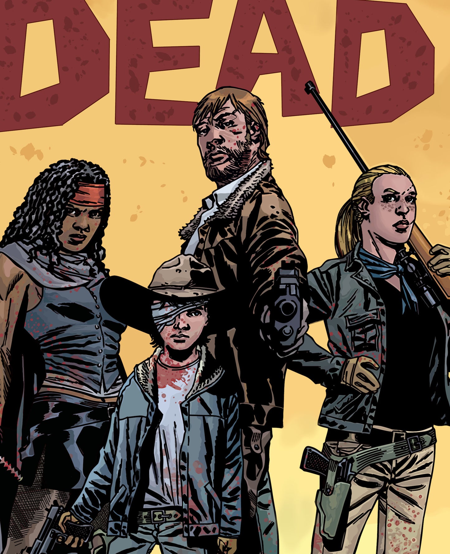 Walking Dead Poster, The Walking Dead Wall Art, Walking Dead Comic Art, Walking Dead Print, Walking Dead Graphic Poster