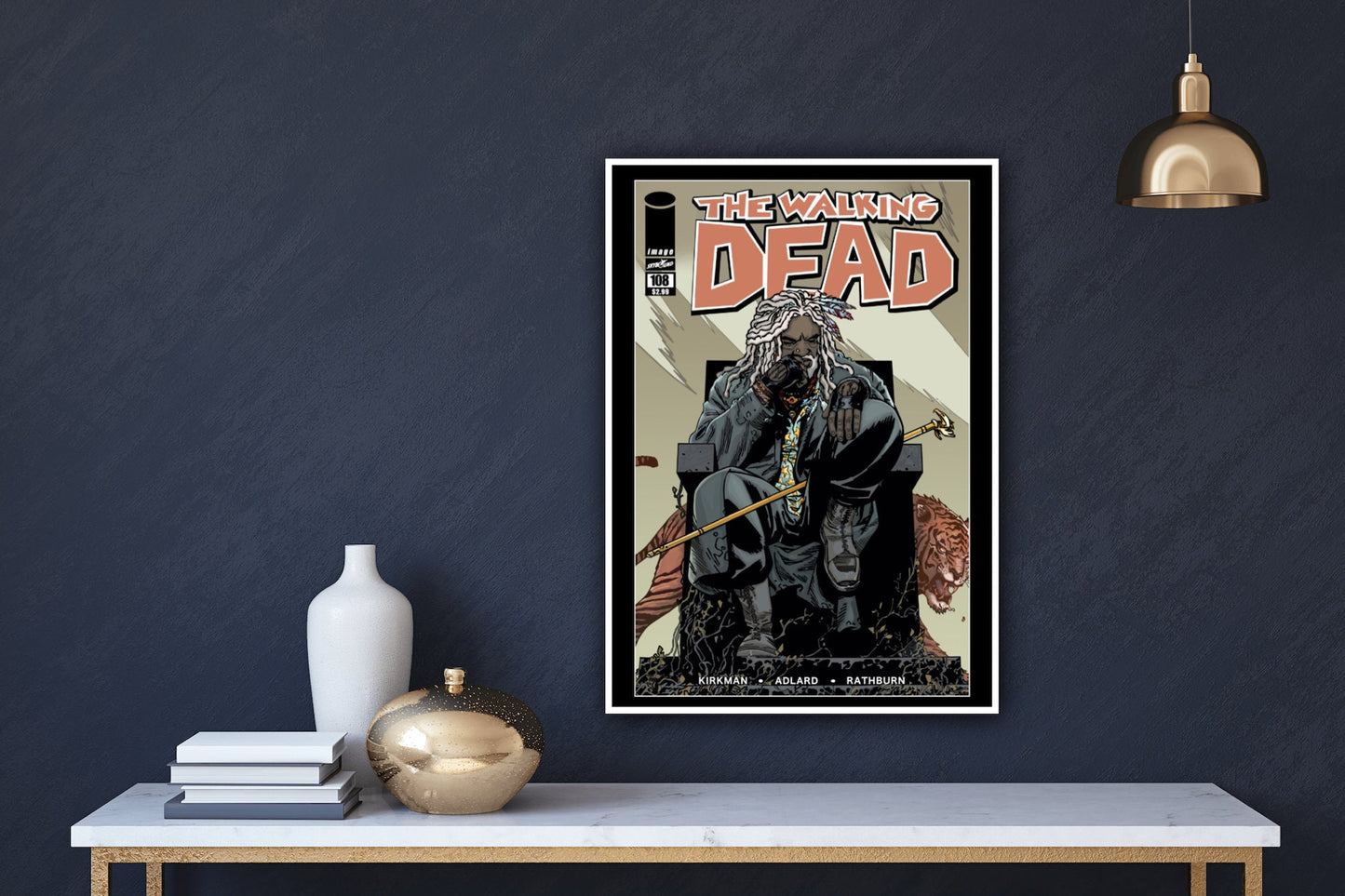 Walking Dead Poster, The Walking Dead Wall Art, Walking Dead Comic Art, Walking Dead Print, Walking Dead Graphic Poster