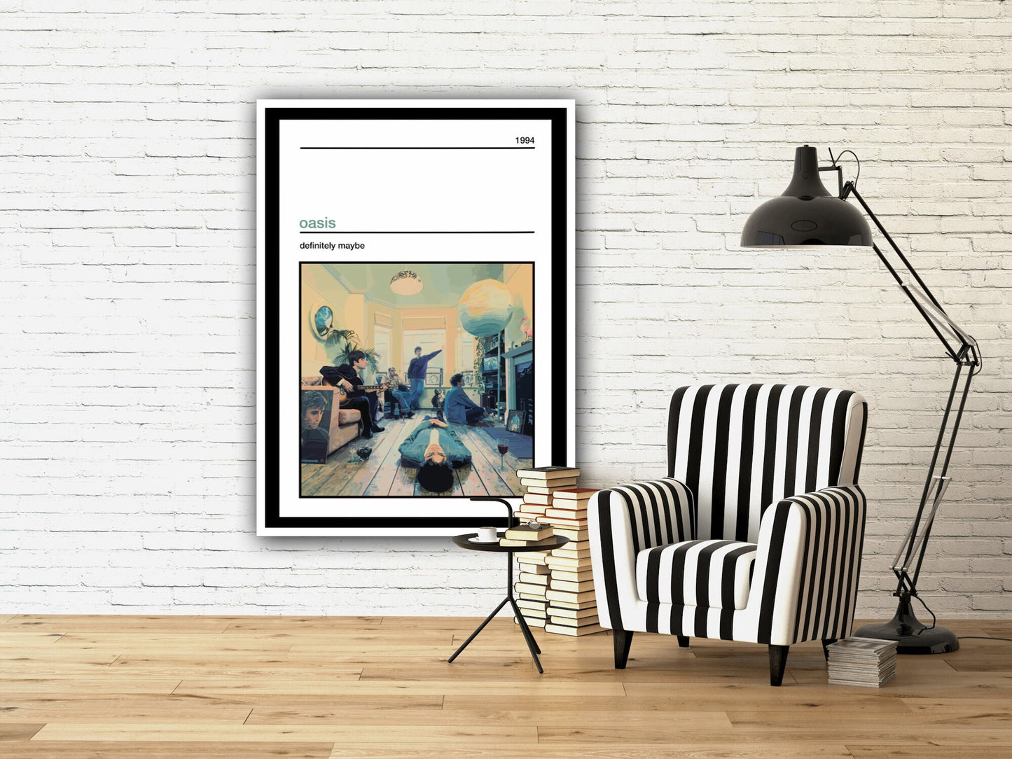 Definitely Maybe Poster, Oasis Poster Print, Oasis Wall Art, Home Decor, Oasis Art,Definitely Maybe Poster