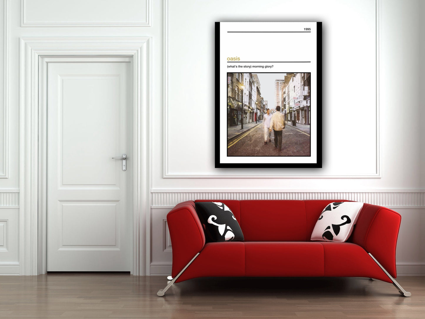 What's the Story Morning Glory? Poster, Oasis Poster Print, Oasis Wall Art, Home Decor, Oasis Fan Art, What's the Story Poster