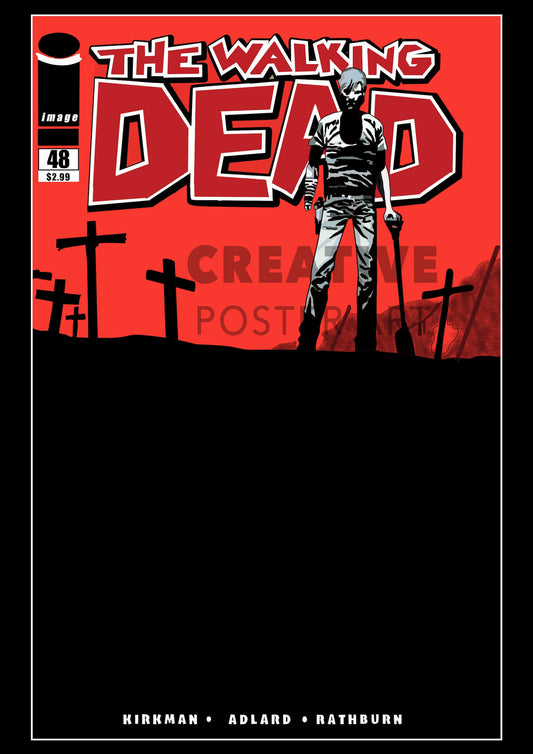 Walking Dead Poster, The Walking Dead Wall Art, Walking Dead Comic Art, Walking Dead Print, Walking Dead Graphic Poster