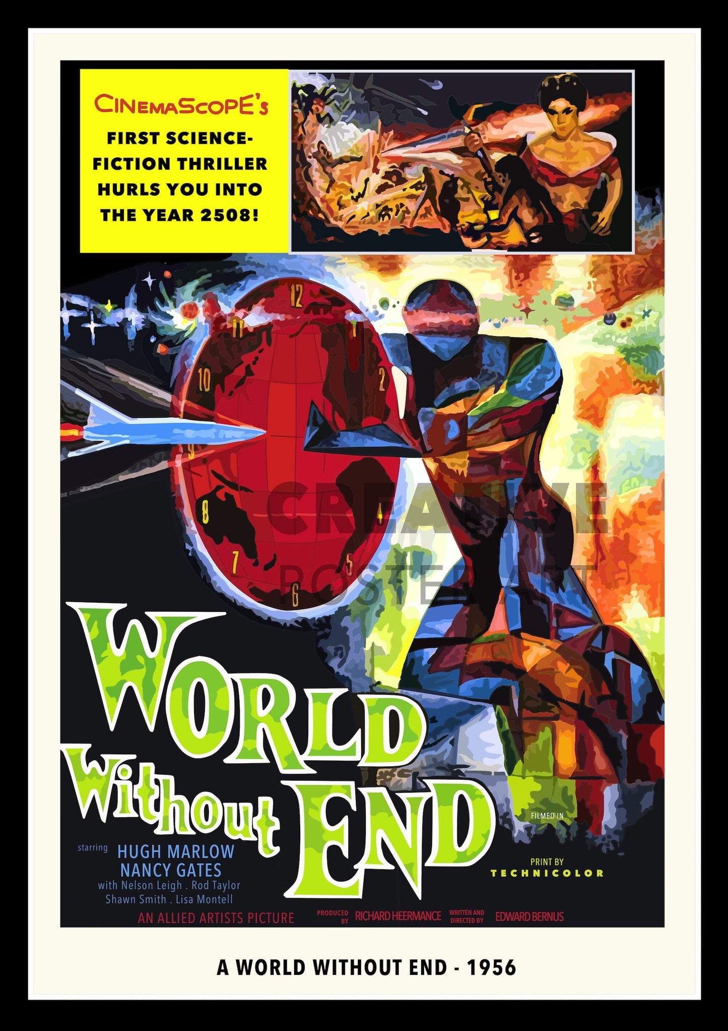 World Without End Poster, World Without End Movie Poster, Flight to the Future Poster, World Without End Art Print