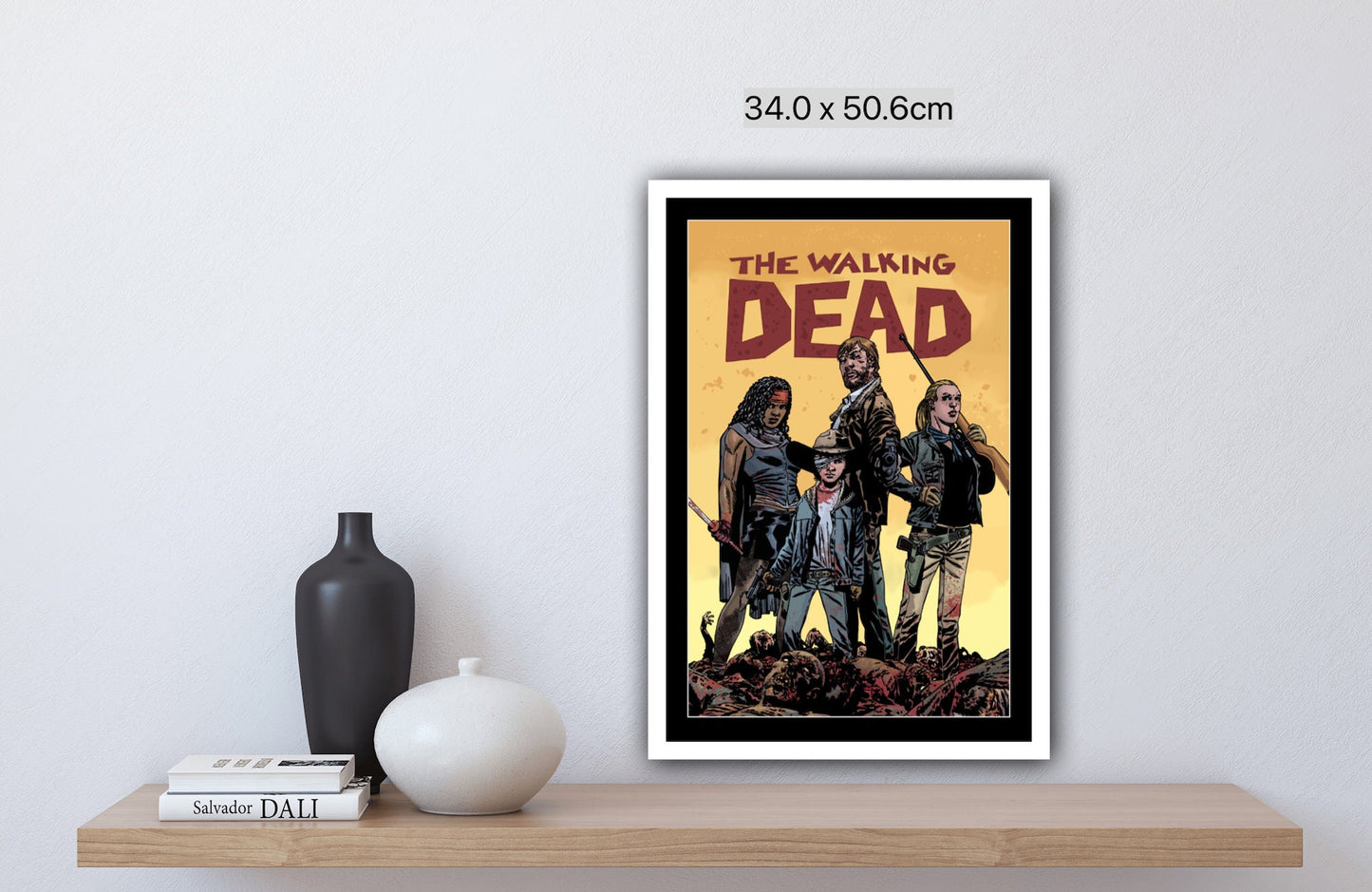 Walking Dead Poster, The Walking Dead Wall Art, Walking Dead Comic Art, Walking Dead Print, Walking Dead Graphic Poster