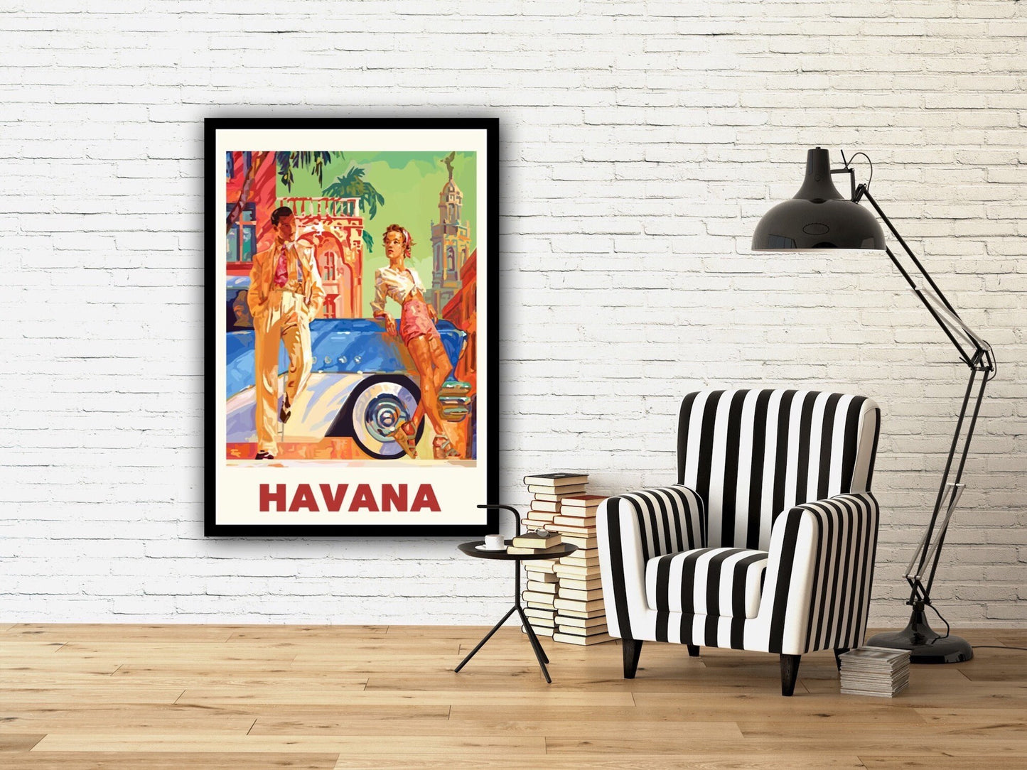 Havana Poster, Cuba Wall Art, Home Decor, Gift Idea, Havana Travel Print, Cuba Poster, Cuban Art