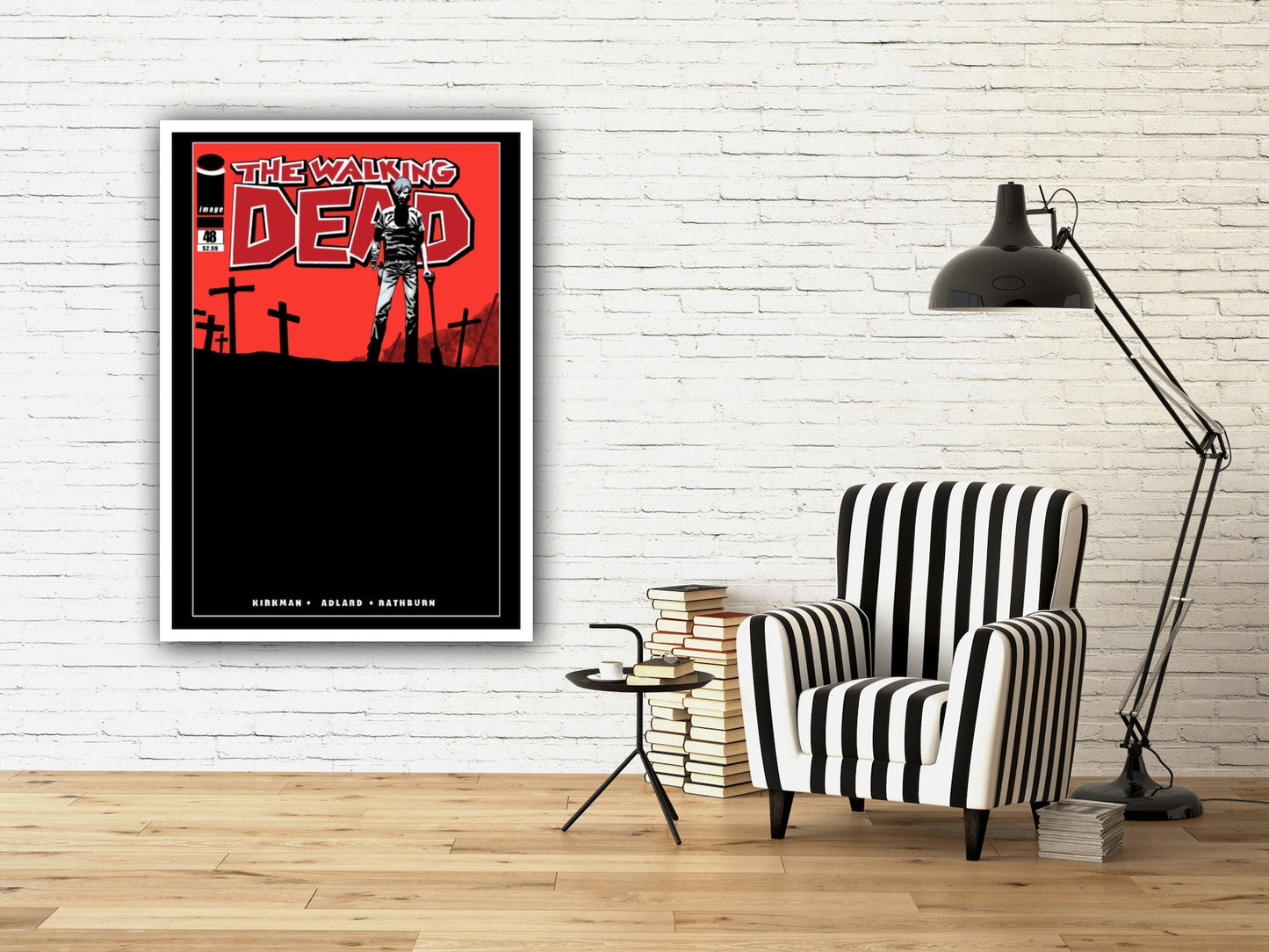 Walking Dead Poster, The Walking Dead Wall Art, Walking Dead Comic Art, Walking Dead Print, Walking Dead Graphic Poster