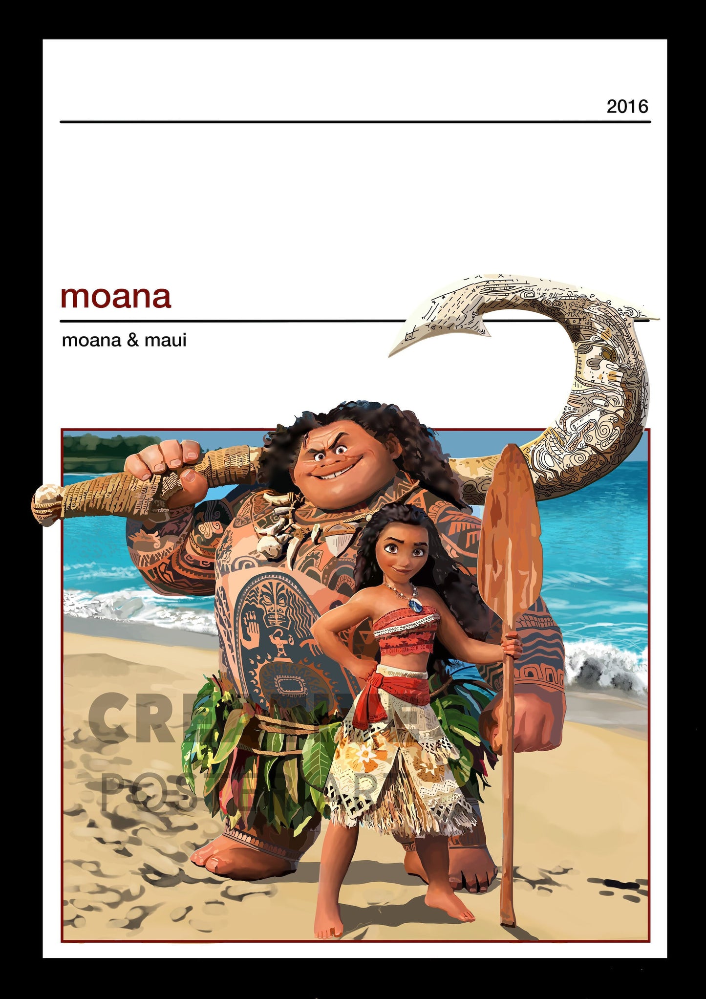 Moana Poster, Moana Movie Poster,Disney Moana Poster, Moana Print, Moana Wall Art