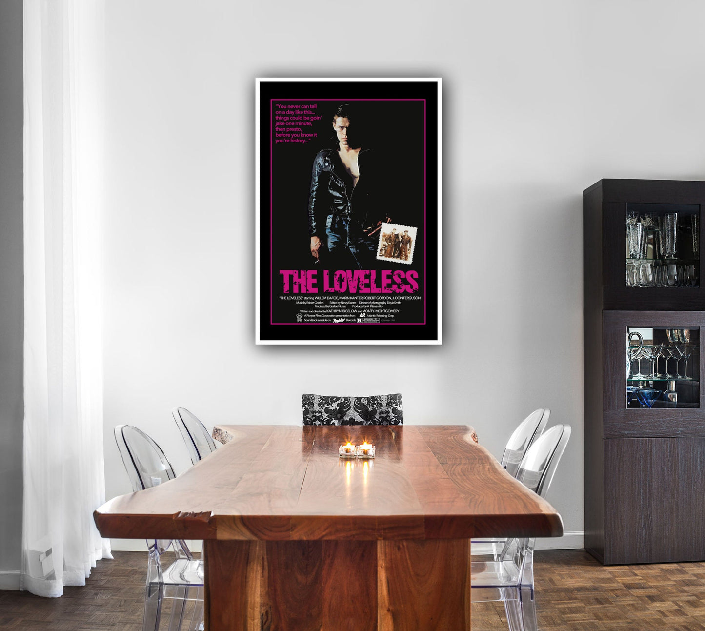 The Loveless Poster, The Loveless Movie Poster,Home Decor Wall Art, Film Movie Poster, Hand Drawn Digital Artwork