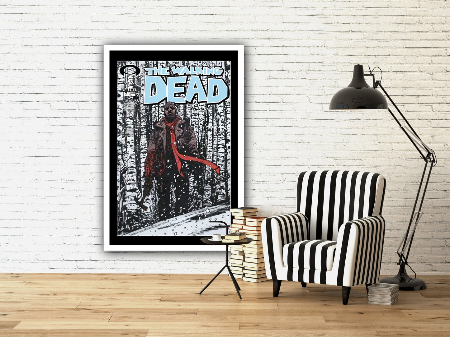 Walking Dead Poster, The Walking Dead Wall Art, Walking Dead Comic Art, Walking Dead Print, Walking Dead Graphic Poster