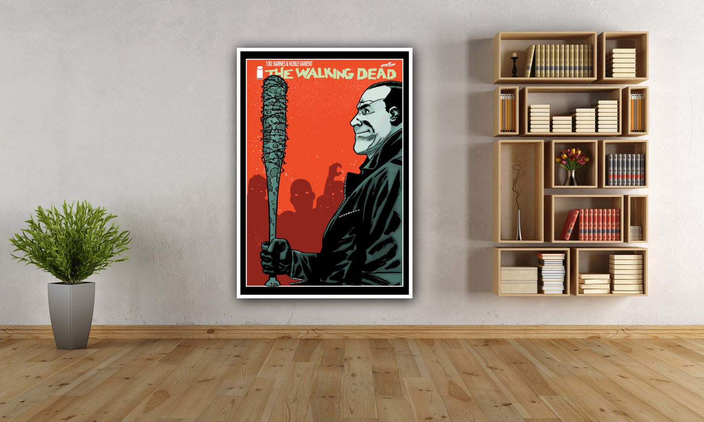 Walking Dead Poster, The Walking Dead Wall Art, Walking Dead Comic Art, Walking Dead Print, Walking Dead Graphic Poster